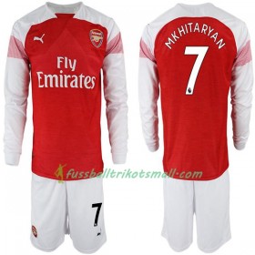 Fußballtrikots Arsenal Henrikh Mkhitaryan 7 Kinder 2018-2019 Langarm Heimtrikotsatz kaufen